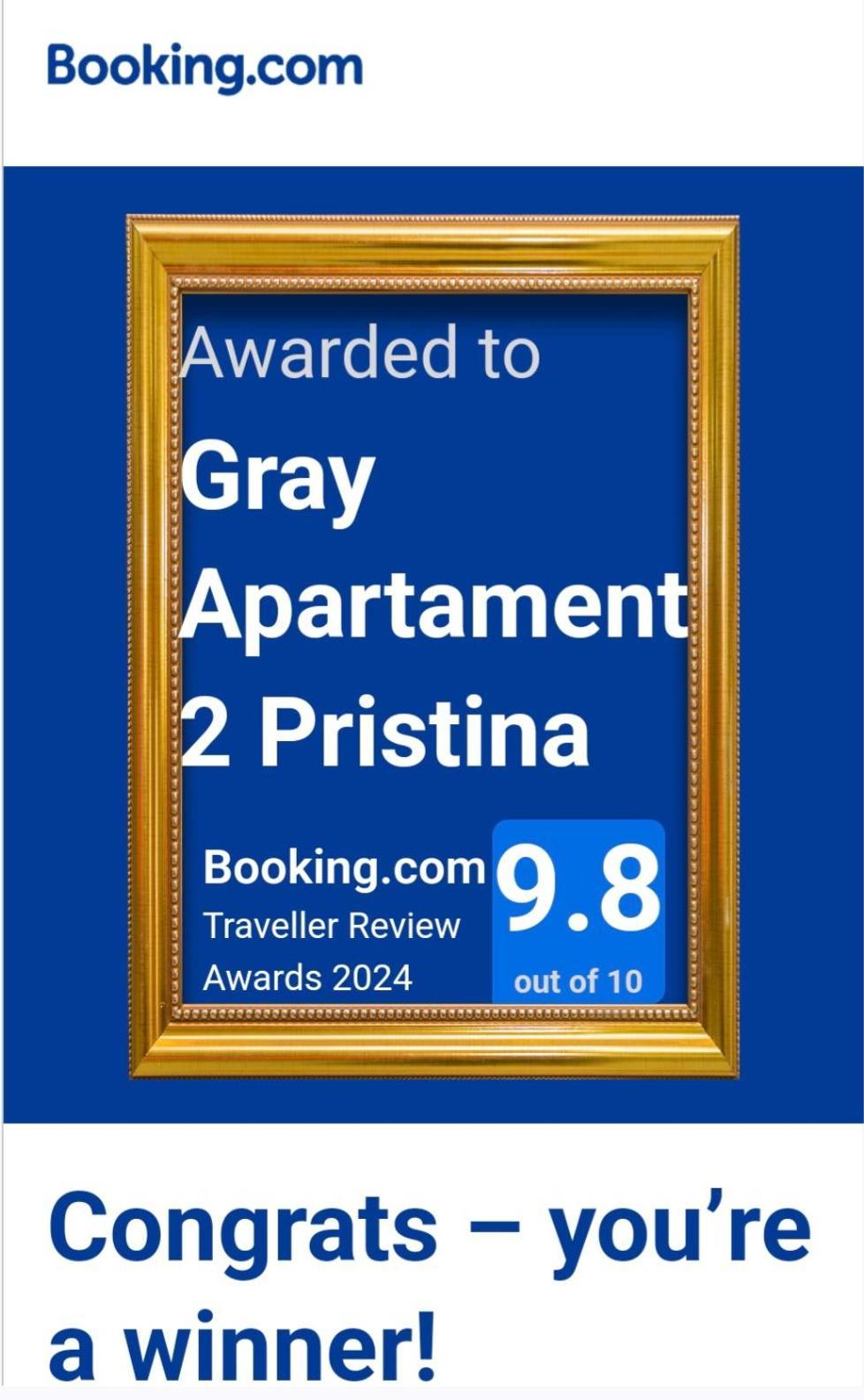 Gray Apartament 2 Пристина Екстериор снимка